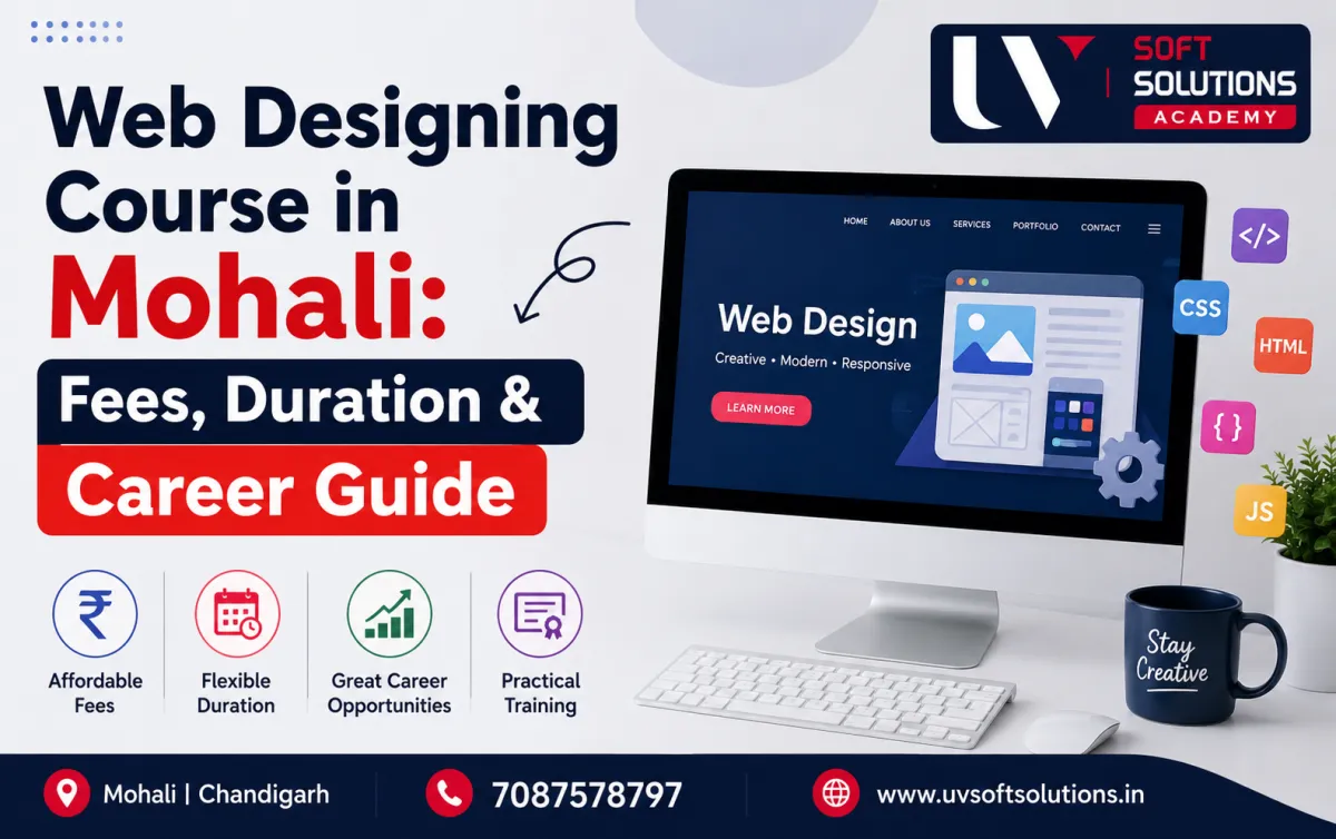 Web Designing in Mohali: Course Duration, Skills & Career Opportunities